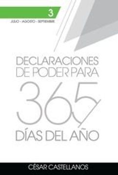 portada Declaraciones de Poder Para 365 Dias. Volumen 3