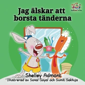 portada I Love to Brush My Teeth: Swedish Edition (Swedish Bedtime Collection)