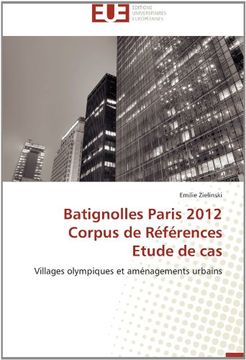 portada Batignolles Paris 2012 Corpus de References Etude de Cas