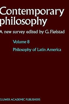 portada volume 8: philosophy of latin america (en Inglés)