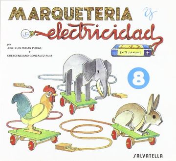 portada Marqueteria y electricidad 8: Animales domésticos (Marquetería y electricidad)