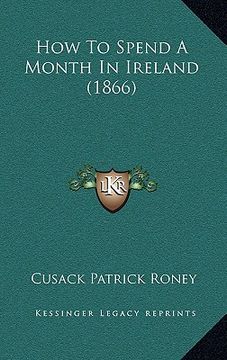 portada how to spend a month in ireland (1866)