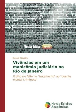 portada Vivências em um manicômio judiciário no Rio de Janeiro