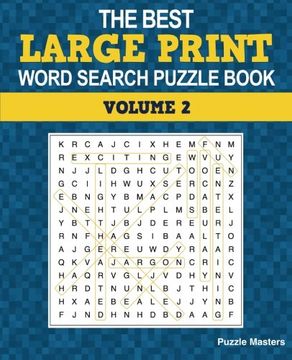 portada The Best Large Print Word Search Puzzle Book: A Collection of 50 Themed Word Search Puzzles; Great for Adults and for Kids! (The Best Large Print Word Search Puzzle Books) (Volume 2)