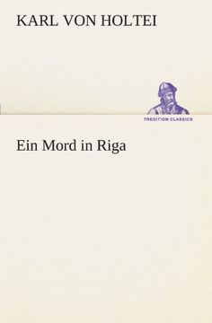 portada Ein Mord in Riga (TREDITION CLASSICS) (German Edition)