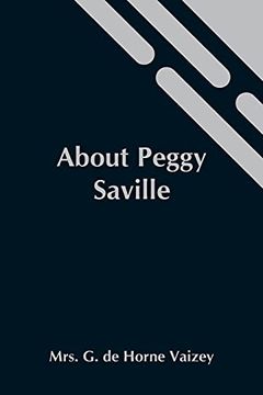 portada About Peggy Saville (in English)