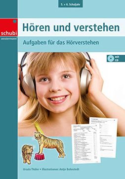 portada Hören und Verstehen 5. /6. Klasse: Aufgaben für das Hörverstehen (en Alemán)