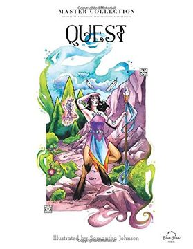 portada Quest: Stress Relieving Adult Coloring Book, Master Collection