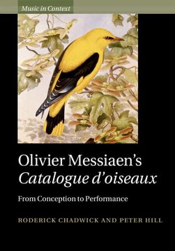 portada Olivier Messiaen'S Catalogue D'Oiseaux (Music in Context) (in English)