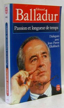 portada Passion et Longueur de Temps Dialogues Avec Jean-Pierre Elkabbach