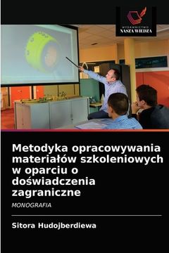 portada Metodyka opracowywania materialów szkoleniowych w oparciu o doświadczenia zagraniczne (en Polaco)