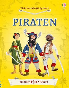 portada Mein Anzieh-Stickerbuch: Piraten (en Alemán)
