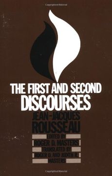portada The First and Second Discourses: By Jean-Jacques Rousseau (en Inglés)