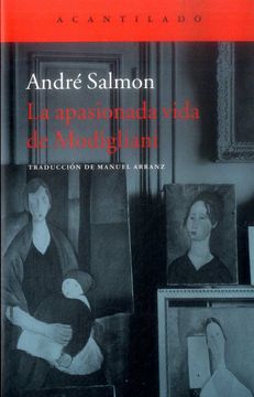 portada La Apasionada Vida de Modigliani (in Spanish)