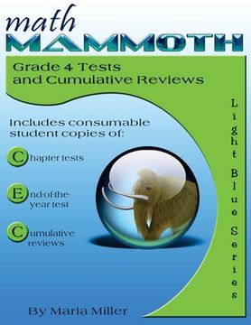 portada Math Mammoth Grade 4 Tests and Cumulative Reviews (in English)