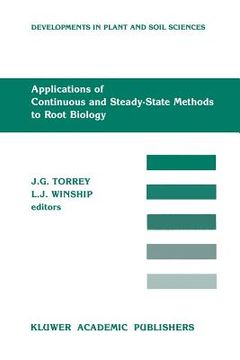 portada Applications of Continuous and Steady-State Methods to Root Biology (en Inglés)