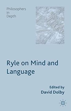 portada Ryle on Mind and Language (Philosophers in Depth) (en Inglés)