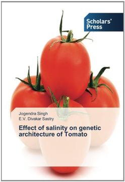 portada Effect of salinity on genetic architecture of Tomato