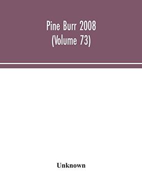 portada Pine Burr 2008 (Volume 73) (en Inglés)