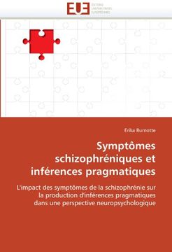 portada Symptomes Schizophreniques Et Inferences Pragmatiques