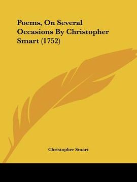 portada poems, on several occasions by christopher smart (1752)