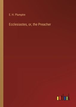 portada Ecclesiastes, or, the Preacher (in English)