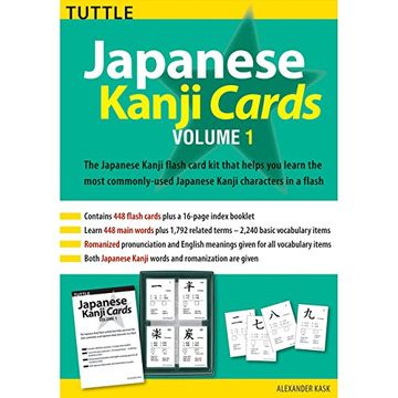 portada 1: Japanese Kanji Cards (Tuttle Flash Cards)