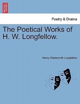 portada the poetical works of h. w. longfellow. (en Inglés)