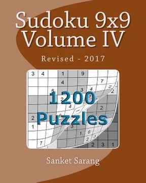 portada Sudoku 9x9 Vol IV: Volume IV (en Inglés)