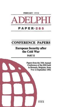portada European Security After the Cold War: Part II (en Inglés)