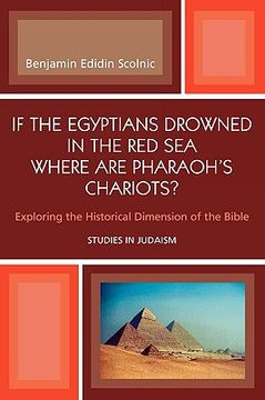 portada if the egyptians drowned in the red sea where are pharaoh's chariots?: exploring the historical dimension of the bible (en Inglés)