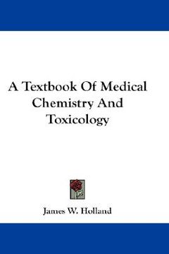 portada a textbook of medical chemistry and toxicology
