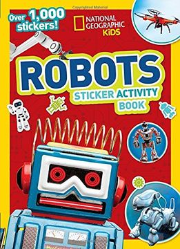 portada National Geographic Kids Robots Sticker Activity Book (en Inglés)