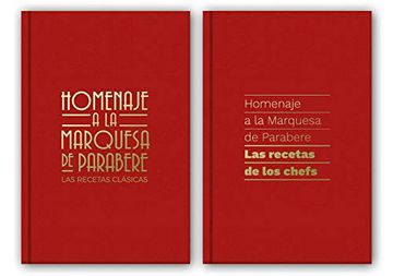 portada Homenaje a la Marquesa de Parabere: Las Recetas de los Chefs
