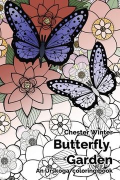 portada Butterfly Garden: An Urskoga coloring book (en Inglés)