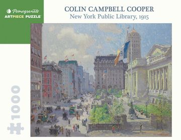 portada Colin Campbell Cooper: New York Public Library, 1915 1000-Piece Jigsaw Puzzle (Pomegranate) 25" x 20"