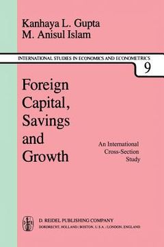 portada Foreign Capital, Savings and Growth: An International Cross-Section Study (in English)