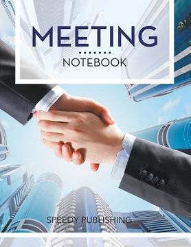 portada Meeting Notebook (en Inglés)