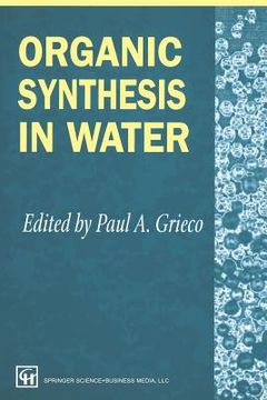 portada Organic Synthesis in Water (en Inglés)