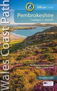 portada Pembrokeshire: Cardigan to Amroth (Official Guides - Wales Coast Path) (en Inglés)