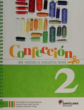 Libro Confeccion del Vestido e Industria Textil 2 · Secundaria con cd, Jose  Rafael Hernandez Redondo, ISBN 7506007599439. Comprar en Buscalibre