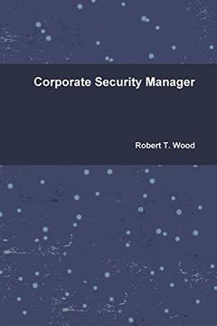 portada Corporate Security Manager (in English)