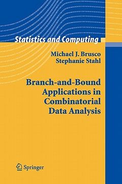 portada branch-and-bound applications in combinatorial data analysis (en Inglés)