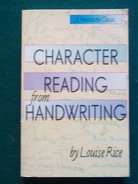 portada Character Reading From Handwriting