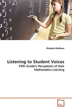portada listening to student voices (en Inglés)