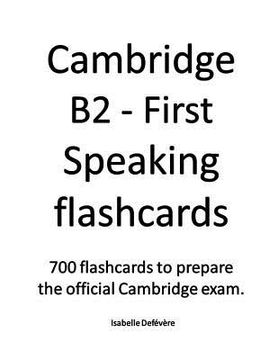 portada Cambridge B2 - First Speaking flashcards (in English)