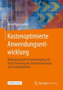 portada Kostenoptimierte Anwendungsentwicklung (en Alemán)