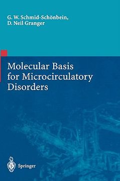 portada molecular basis for microcirculatory disorders (en Inglés)