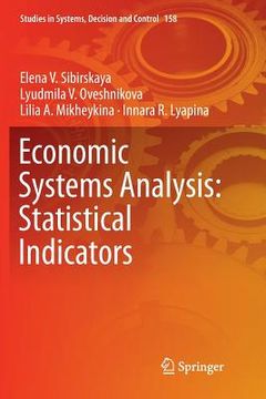 portada Economic Systems Analysis: Statistical Indicators