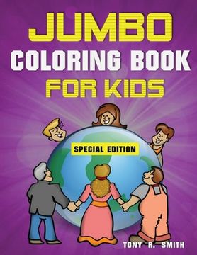 portada Jumbo Coloring Book for Kids: 300 Pages of Activities: ages 4-8 300 Pages, Special Edition Includes Activities (en Inglés)